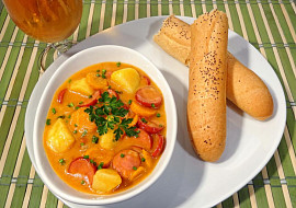 Frankfurtská přesnídávková polévka