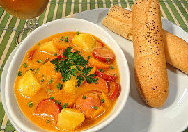 Frankfurtská přesnídávková polévka