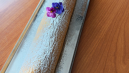 Roláda s pečeným čajem