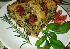 Špenátové lasagne s ricottou