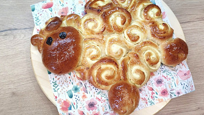 Medový beránek podle Míši Landové