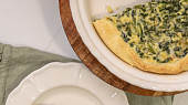 Špenátový quiche