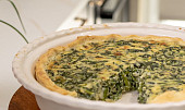 Špenátový quiche