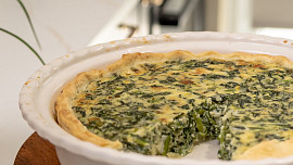 Špenátový quiche