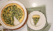 Špenátový quiche