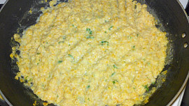 Treska s čočkovým ragú