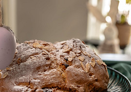 Velikonoční mazanec bez kynutí