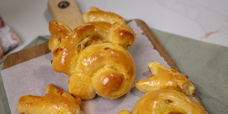 Zajíčci s meruňkami a hřebíčkem podle Josefa Maršálka