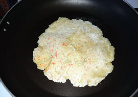 Bramborové tortilly se šunkou a zeleninou