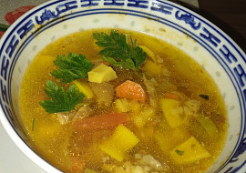 Hovězí vývar se zeleninou