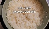 Jasmínová rýže- příprava v obyčejném hrnci