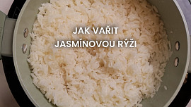 Jasmínová rýže- příprava v obyčejném hrnci