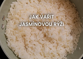 Jasmínová rýže- příprava v obyčejném hrnci