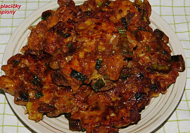 Kuřecí placičky se žampiony