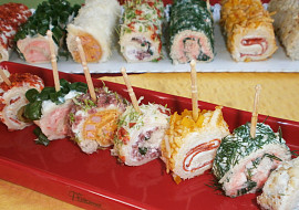 Roládky z toustového chleba