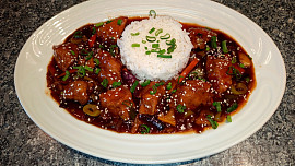 Sladkokyselé kuře po asijsku