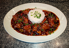 Sladkokyselé kuře po asijsku