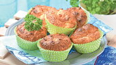Slané sýrové muffinky