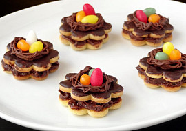 Velikonoční cukroví s hnízdečky