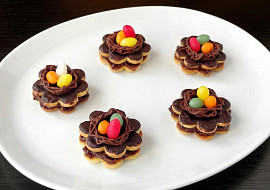 Velikonoční cukroví s hnízdečky