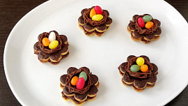 Velikonoční cukroví s hnízdečky