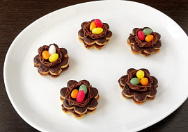 Velikonoční cukroví s hnízdečky