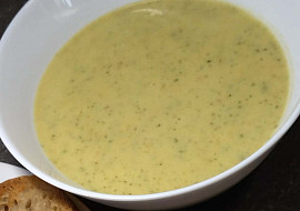 Cuketová krémová polévka (Rýchla a chutná polievka.)