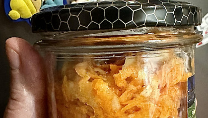 Salát z mrkve a jablek