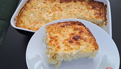 Zapečené makarony se sýrem