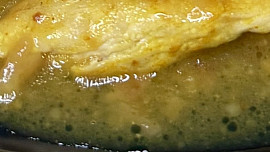 Kuřecí plátek se šunkou, broskví a sýrem