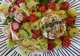 Bramborová pánev s hermelínem