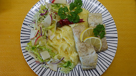 Rybí filet na citronu  (Parní hrnec)