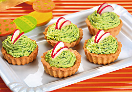 Slané košíčky s bylinkovou pěnou