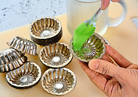 Slané košíčky s bylinkovou pěnou