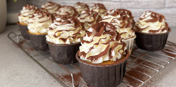 Tiramisu cupcakes
