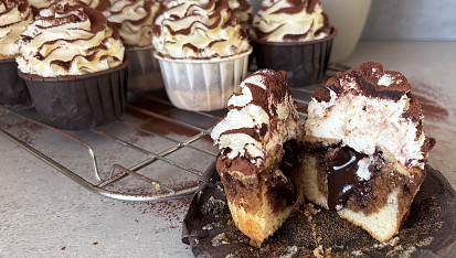 Tiramisu cupcakes