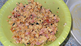 Velikonoční nádivka s uzeným kuřetem