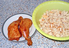 Velikonoční nádivka s uzeným kuřetem