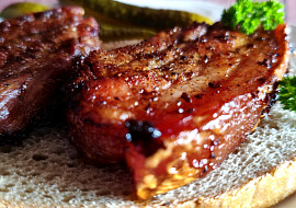 Bůčkové plátky z horkovzdušné fritézy