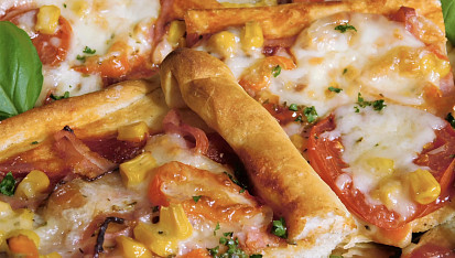 Domácí pizza na plech