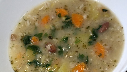 Hrstková polévka (snadná)