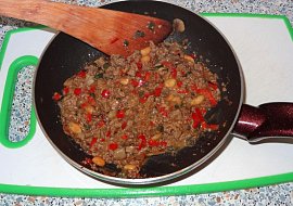 Plněné vepřové kotlety s játry a žampiony