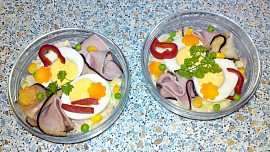 Ruské vejce v aspiku