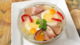 Ruské vejce v aspiku