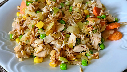 Rychlovka ze zbytků pečeného kuřete