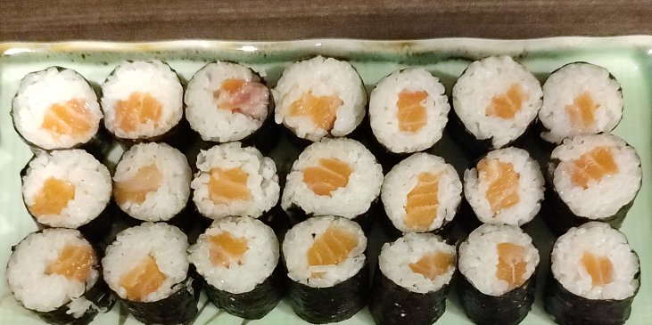 Sushi s lososem