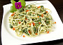 Tagliatelle se špenátem a kaviárem