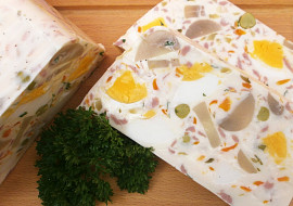 Vaječná tlačenka se žampiony