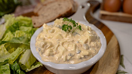 Vajíčkový salát (jednoduchý)