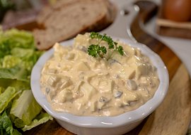 Vajíčkový salát (jednoduchý)